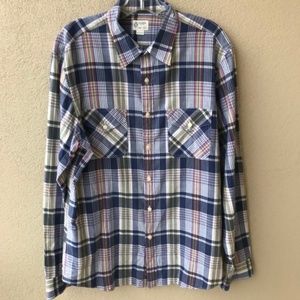 J. Crew Shirtings Plaid Button Down Shirt